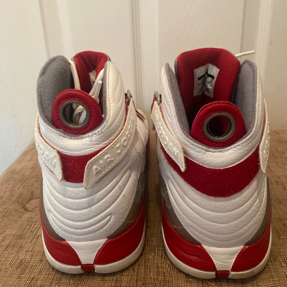 Air Jordan retro 8 White Red Men’s size 12 - Picture 6 of 10